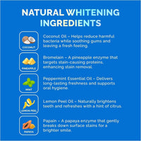 Pop On Teeth Whitening Strips for Sensitive Teeth and Gums