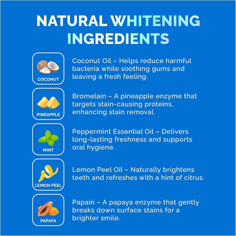 Pop On Teeth Whitening Strips for Sensitive Teeth and Gums