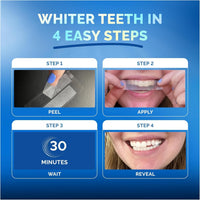 Pop On Teeth Whitening Strips for Sensitive Teeth and Gums
